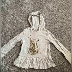 Carters long sleeve hooded top, 5T